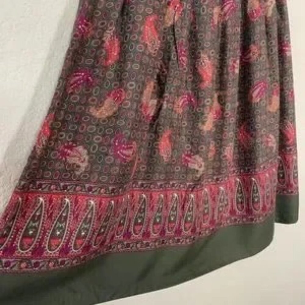 PERSONAL - LESLIE FAY | VINTAGE SKIRT SIZE 14 GREEN